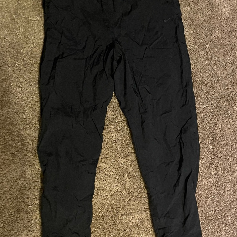 Nike Black Windbreaker Joggers